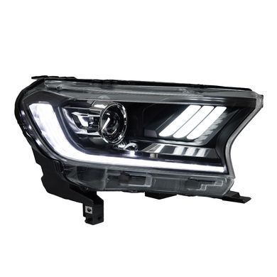 Передние тюнинг лед фары для Ford Ranger T6 \ Everest 2016-2021 г.в. Форд Ренджер \ Еверест, Ford, Альтернативная оптика, Ranger, Новое, На штатные места