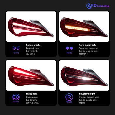 Задние лед фонари Mercedes-Benz CLA W177 2013-2019 г.в. Мерседес ЦЛА, Mercedes, Альтернативная оптика, Новое, На штатные места