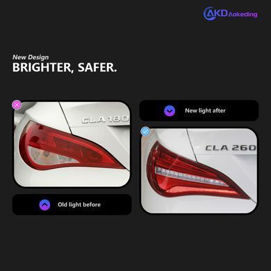 Задние лед фонари Mercedes-Benz CLA W177 2013-2019 г.в. Мерседес ЦЛА, Mercedes, Альтернативная оптика, Новое, На штатные места