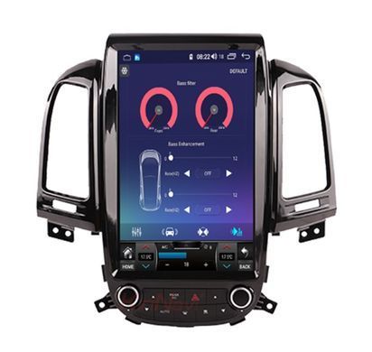 Магнітола в стилі Тесла для Hyundai Santa Fe 2006-2012 р.в. Хюндай Санте Фе, Hyundai, Santa Fe, Новое, На штатные места, SANTA F&Eacute; II (CM) 2006-