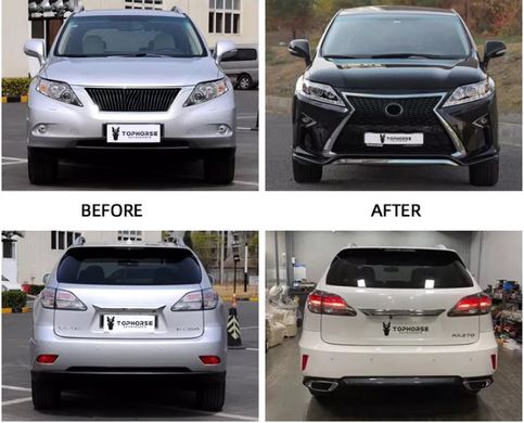 Комплект рестайлінгу Lexus RX270 / RX350 / RX450H 2009-2015 р.в. стиль 2016-2019