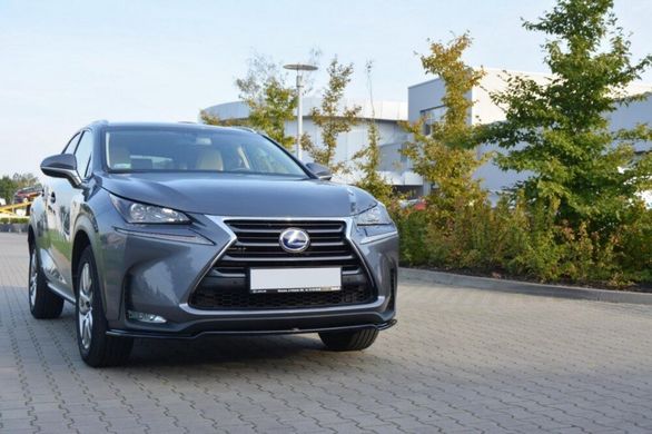 Сплиттер диффузор переднего бампера Lexus NX