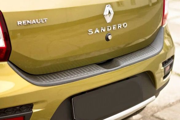 Защита заднего бампера Renault Sandero Stepway 2014-2022 г.в. Рено Сандеро Степвей