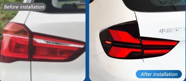 Задние тюнинг лед фонари BMW X1 E84 2011-2014 г.в. БМВ Х1 Е84, BMW, Альтернативная оптика, X1, Новое, На штатные места, X1 (E84) 2009-