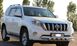 Защита переднего бампера двойной ус с зубами Toyota Prado 150 2009-2017 г.в.