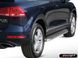 Боковые пороги "BlackLine" (площадка, ступенька) Volkswagen Touareg