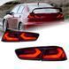 Задние тюнинг лед фонари Mitsubishi Lancer X 2008+ г.в. Митсубиси Лансер Х, Mitsubishi, Альтернативная оптика, Lancer, Новое, На штатные места, LANCER Sedan (CY/Z_A) 2007-