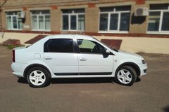 Накладки на колёсные арки Renault Logan 2008-2013 г.в. Рено Логан