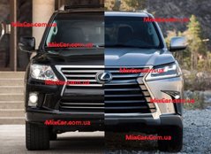 Рестайлинг комплект Lexus LX570 2008-2014 в 2015+ г.в. стиль TRD