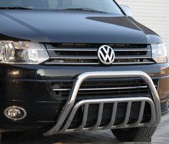 Защита переднего бампера (кенгурятник, бугель, дуга) Volkswagen T-5
