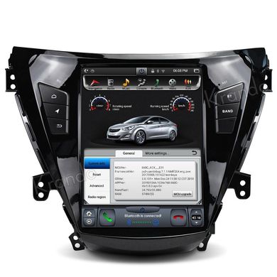 Автомагнитола в стиле Тесла Hyundai Elantra 2011-2013 г.в. с GPS навигацией