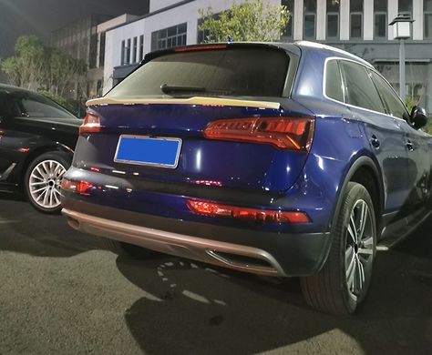 Спойлер крышки багажника нижний для Audi Q5 2017- г.в. Ауди кью5, Черный, Внешний Тюнинг, Audi, Спойлер, Не требуется, ABS-пластик, Q5, Новое, На штатные места, Q5 (8R) 2008-