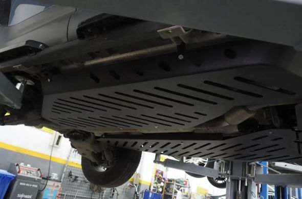 Защита двигателя, КПП, раздатки для Land Rover Defender 2020+ г.в. Дефендер, Черный