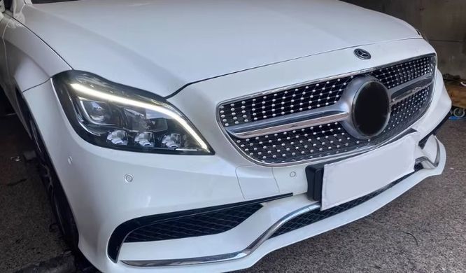 Передние лед фары для Mercedes-Benz CLS W218 2012-2017 г.в. Мерседес ЦЛС, Mercedes, Альтернативная оптика, CLS-class, Новое, На штатные места, CLS (C218) 2011-