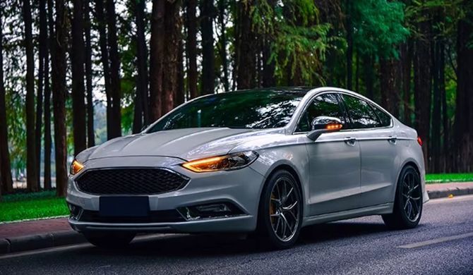 Передние тюнинг лед фары для Ford Mondeo \ Fusion 2017-2020 г.в. Форд Мондео \ Фьюжн, Ford, Альтернативная оптика, Fusion, Новое