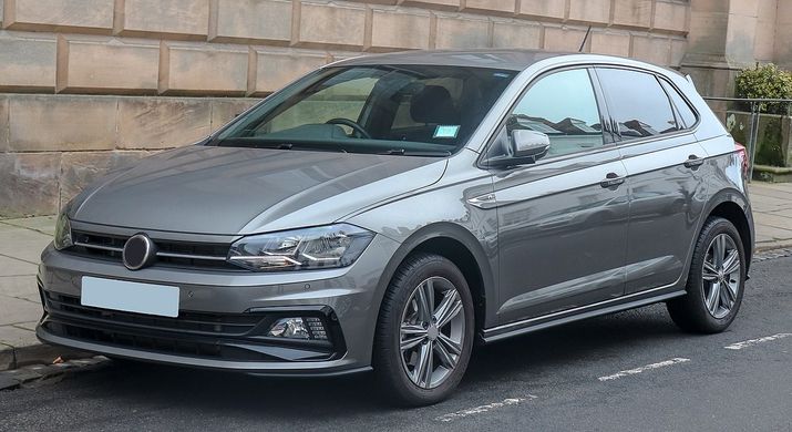 Передний бампер Volkswagen Polo 2017-2019 г.в. стиль R-line, Внешний Тюнинг, Volkswagen, Передний бампер, Требуется, Полипропилен, Polo, Новое, На штатные места, POLO (6N1, 6NF) 1994-1999