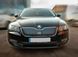 Зимова заглушка решітки радіатора верхня Skoda Superb 2016+ р.в. Шкода Суперб, Черный, Skoda, Зимова заглушка від холоду, Не требуется, ABS-пластик, Superb, Новое, На штатные места, SuperB 2015