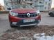 Зимняя заглушка решётки переднего бампера Renault Sandero Stepway 2017+ г.в. рестайлинг, Черный, Защитные накладки, Renault, Защита переднего бампера, ABS-пластик, Sandero, Новое, На штатные места, Sandero 2014-