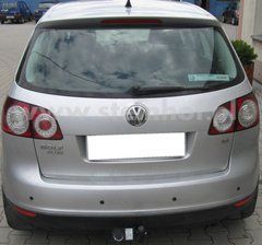 Прицепное устройство (Фаркоп) со съемным крюком VOLKSWAGEN GOLF 5 PLUS хетчбек 2005-2008 г.в.