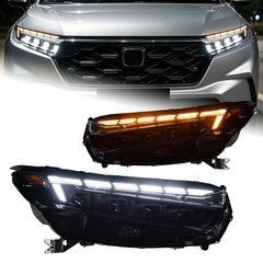 Передние тюнинг лед фары Honda CR-V 2023-2026 г.в. Хонда СР-В, Honda, Альтернативная оптика, Новое