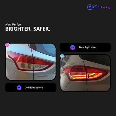 Задние тюнинг лед фонари Ford Kuga 2013-2016 г.в. Форд Куга, Ford, Альтернативная оптика, Kuga, Новое, На штатные места, Kuga (MA) 2013-