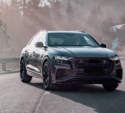 Карбоновый обвес для Audi Q8 под обвес RS 2019+ г.в. Ауди ку8, Внешний Тюнинг, Audi, Комплект обвеса, Не требуется, Карбон, Q8 2019-, Новое, На штатные места, Q8 2019-