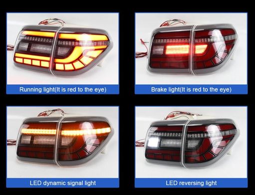 Задние фонари лед Nissan Patrol 2010-2017 г.в. Нисан Патрол, Nissan, Альтернативная оптика, Patrol, Новое, На штатные места, PATROL (Y62) 2010-