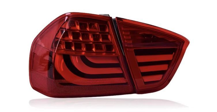 Задние лед фонари для BMW E90 2009-2012 г.в. БМВ Е90, Черный