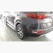 Боковые пороги площадка Kia Sportage 2016+ г.в. Maydos V2