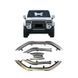 Накладки на арки для Toyota Prado LC250 2024 р.в. Тойота Прадо 250, серый, Toyota, Расширители арок, Не требуется, ABS-пластик, Prado, Новое, На штатные места