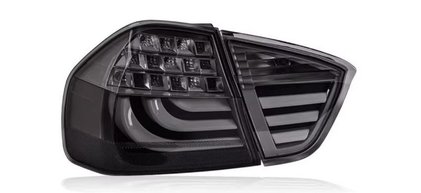 Задние лед фонари для BMW E90 2009-2012 г.в. БМВ Е90, Черный
