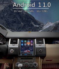 Магнітола в стилі Тесла для Land Rover Range Rover 2010-2013 р.в. Рендж Ровер, Черный, Автомагнитола, Land Rover, Range Rover, Новое, На штатные места, RANGE ROVER EVOQUE (LV) 2011-