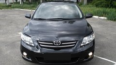 Вії на фари Toyota Corolla 2006-2009 р.в. Тойота Корола, Черный, Toyota, Декоративные накладки, Не требуется, Пластик, Corolla, Новое, COROLLA (E150_) 2006-