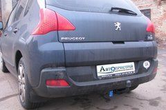 Прицепное устройство со сьемным крюком (Фаркоп) PEUGEOT 3008 2009+ г.в.