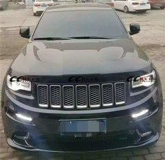 Тюнінг обвіс Jeep Grand Cherokee 2014-2016 р.в. в стиль SRT, Черный, Jeep, Комплект обвеса, Требуется, Полипропилен, Grand Cherokee, Новое, На штатные места, GRAND CHEROKEE IV (WK, WK2) 2010-