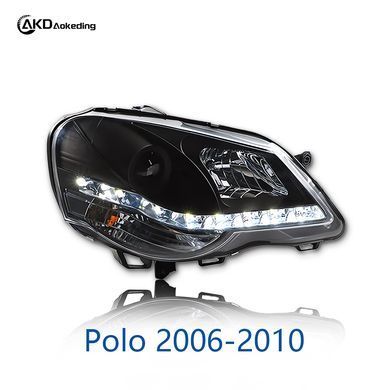 Передні лід фари для Volkswagen Polo/Vento 2006-2010 г. Волксваген Поло