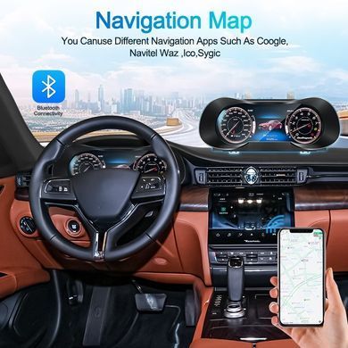 Цифровая приборная панель для Maserati Quattroporte 2013-2023 г.в. Мазерати Кватропорте