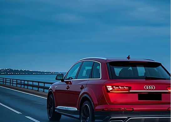 Задние тюнинг лед фонари Audi Q7 2016-2020 г.в. Ауди Ку7, Audi, Альтернативная оптика, Q7, Новое, На штатные места, Q7 (4M) 2015-