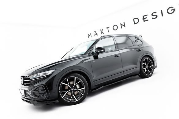 Накладки под бокове пороги лезвия для Volkswagen Touareg 2023+ г.в. R-line, Черный
