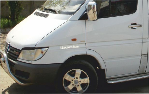 Реснички на фары Mercedes Sprinter CDI 2000-2006 г.в. Мерседес Спринтер