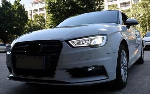 Передние лед фары для Audi A3 дорестайлинг 2013-2016 г.в. Ауди А3, Audi, Альтернативная оптика, A3, Новое, На штатные места, A3 (8V1) 2012-