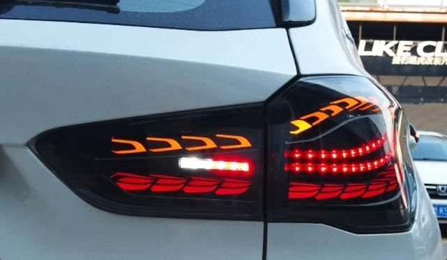 Задні тюнінг лед фонарі BMW X1 F48 2014-2023 р.в. БМВ Х1 Ф48, BMW, Альтернативная оптика, X1, Новое, На штатные места, X1 (E84) 2009-