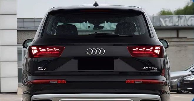 Задние тюнинг лед фонари Audi Q7 2016-2020 г.в. Ауди Ку7, Audi, Альтернативная оптика, Q7, Новое, На штатные места, Q7 (4M) 2015-