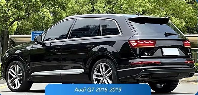 Задние тюнинг лед фонари Audi Q7 2016-2020 г.в. Ауди Ку7, Audi, Альтернативная оптика, Q7, Новое, На штатные места, Q7 (4M) 2015-