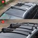 Поперечины на рейлинги для Toyota Highlander 2019- г.в. Тойота Хайлендер , Черный