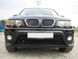 Передний бампер BMW X5 E53 1999-2003 г.в. в стиле HARTGE, Серый грунт (под покраску), BMW, Передний бампер, Требуется, Стеклопластик, X5, Новое, На штатные места, X5 (E53) 1999-2003