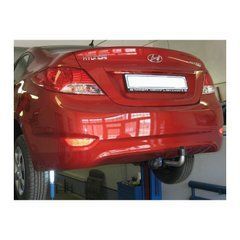 Прицепное устройство со сьемным крюком (Фаркоп) HYUNDAI ACCENT хетч./седан 2010+ г.в.