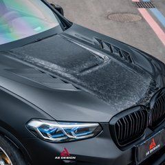 Карбоновый капот для BMW X3M X4M F97 2019+ г.в.