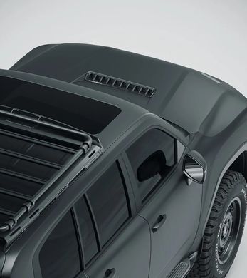Карбоновый капот с воздухозаборником для Toyota LC300 Land Cruiser 2021+ г.в. Тойота Ленд Крузер 300, Черный