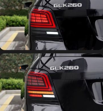 Задні лед фонарі Mercedes-Benz GLK 2007-2015 г.в. Мерседес ГЛК, Mercedes, Альтернативная оптика, GLK, Новое, На штатные места, GLK-KLASSE (X204) 2008-